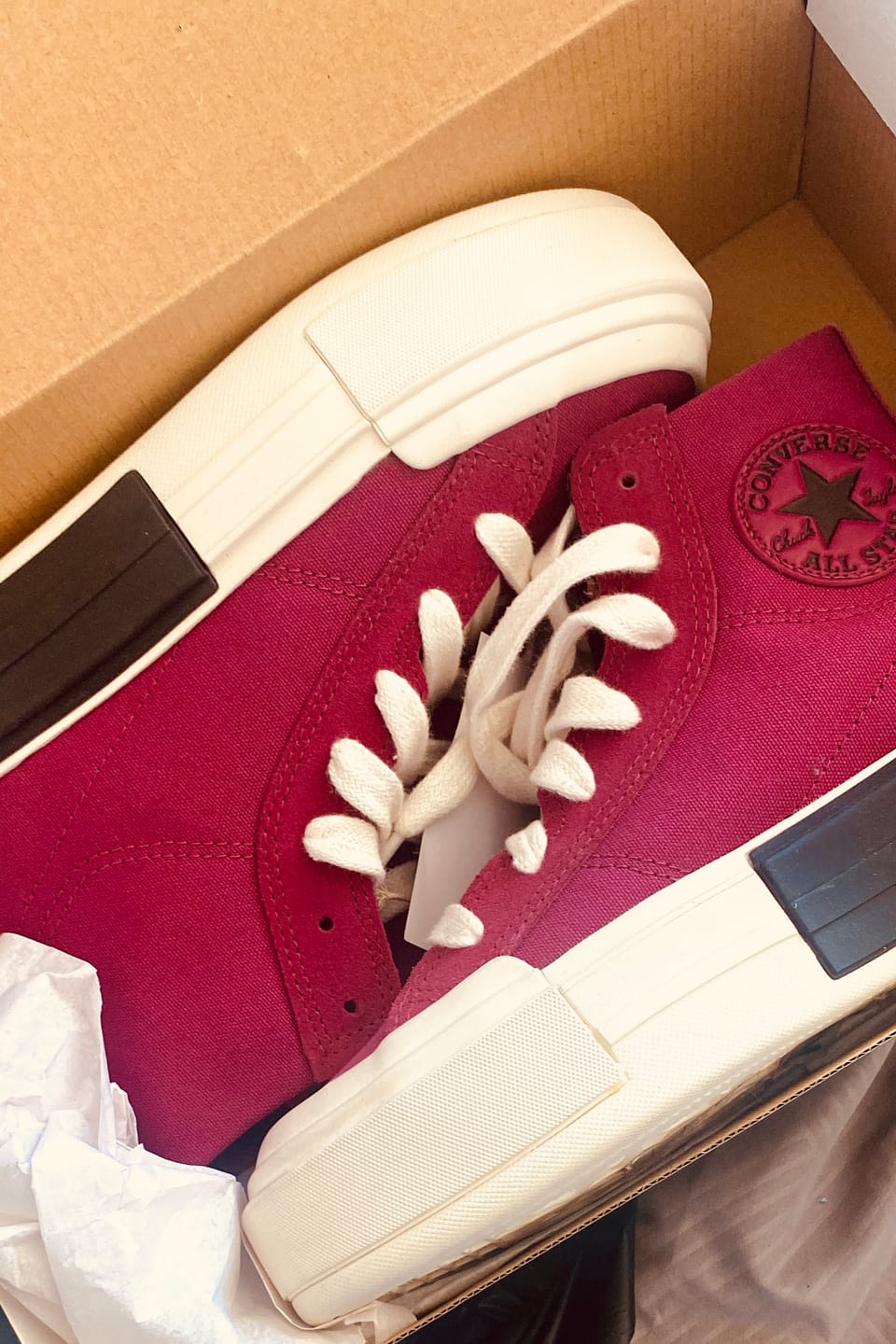 Customer photo review of Zapatilla Converse Chuck Taylor Cruise Mujer Fucsia