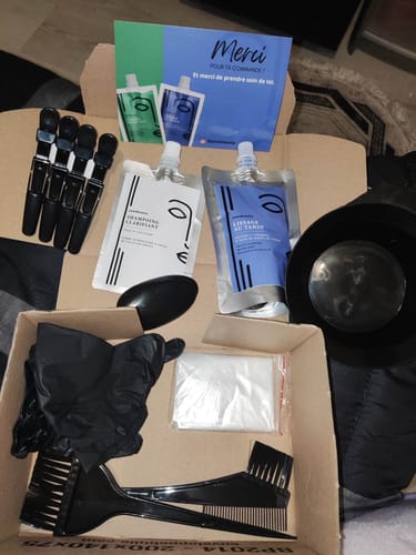 Customer photo review of Kit Lissage Au Tanin au Pépins de Raisin