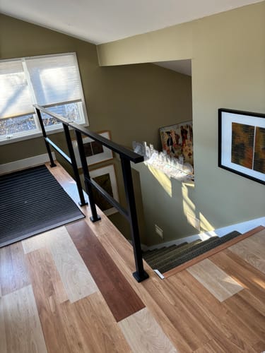 Customer photo review of Horizontal Handrail Kit