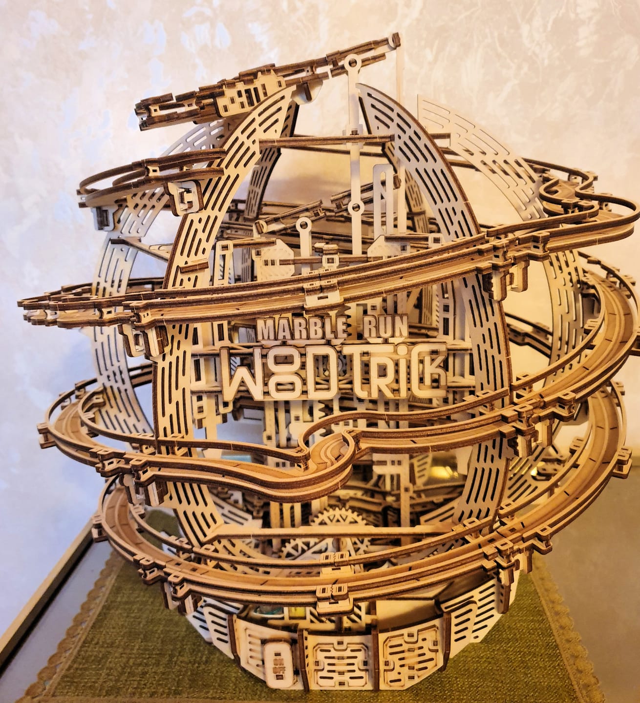 Customer photo review of Gravity Marble Run