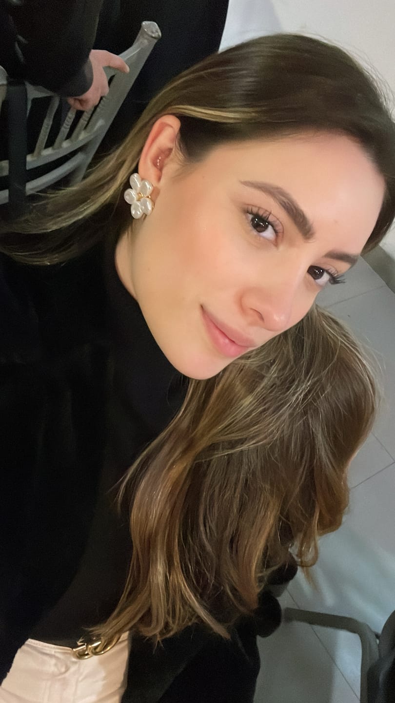 Customer photo review of Broquel Oro 14k