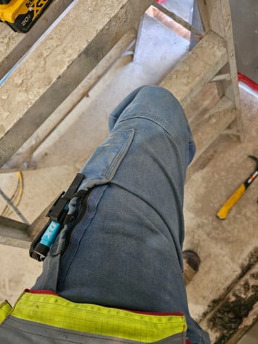 Customer photo review of RX-1 Relaxed Work Jeans Classic Blue