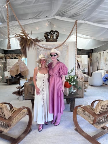 Customer photo review of Western Straw Hat - Neutrals