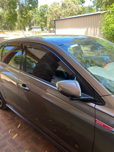 Customer photo review of Slim-line Weather Shields - Volkswagen Polo MK6 AW 5 Door 17-21