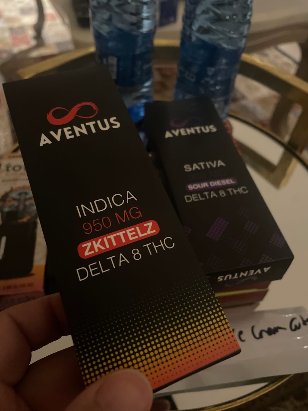 Customer photo review of Delta 8 Zkittelz Disposable Vape