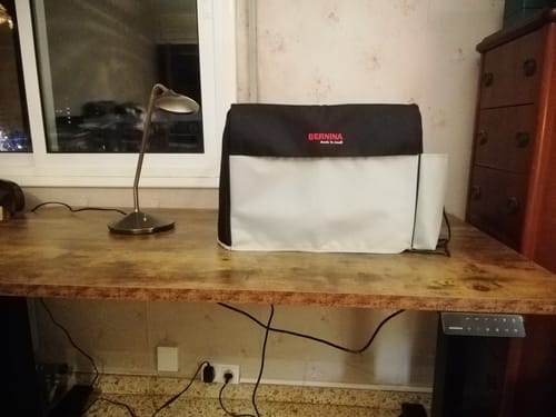 Customer photo review of Maidesite Marco de Escritorio Elevable Regulable en Altura T2 Pro