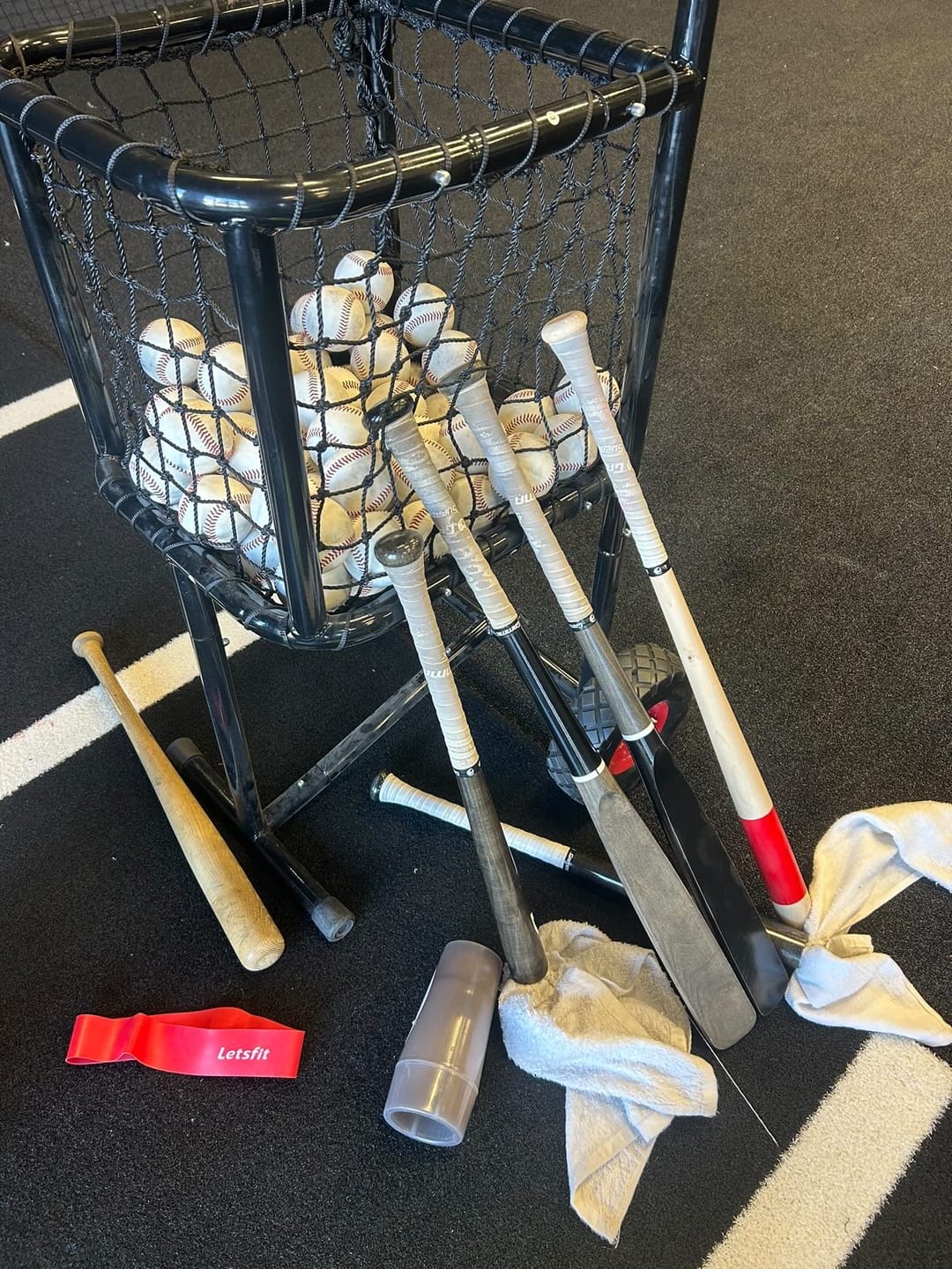 Customer photo review of Half Bat - Bat Path Trainer