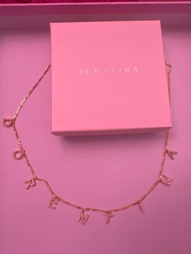 Customer photo review of Namenskette Figaro