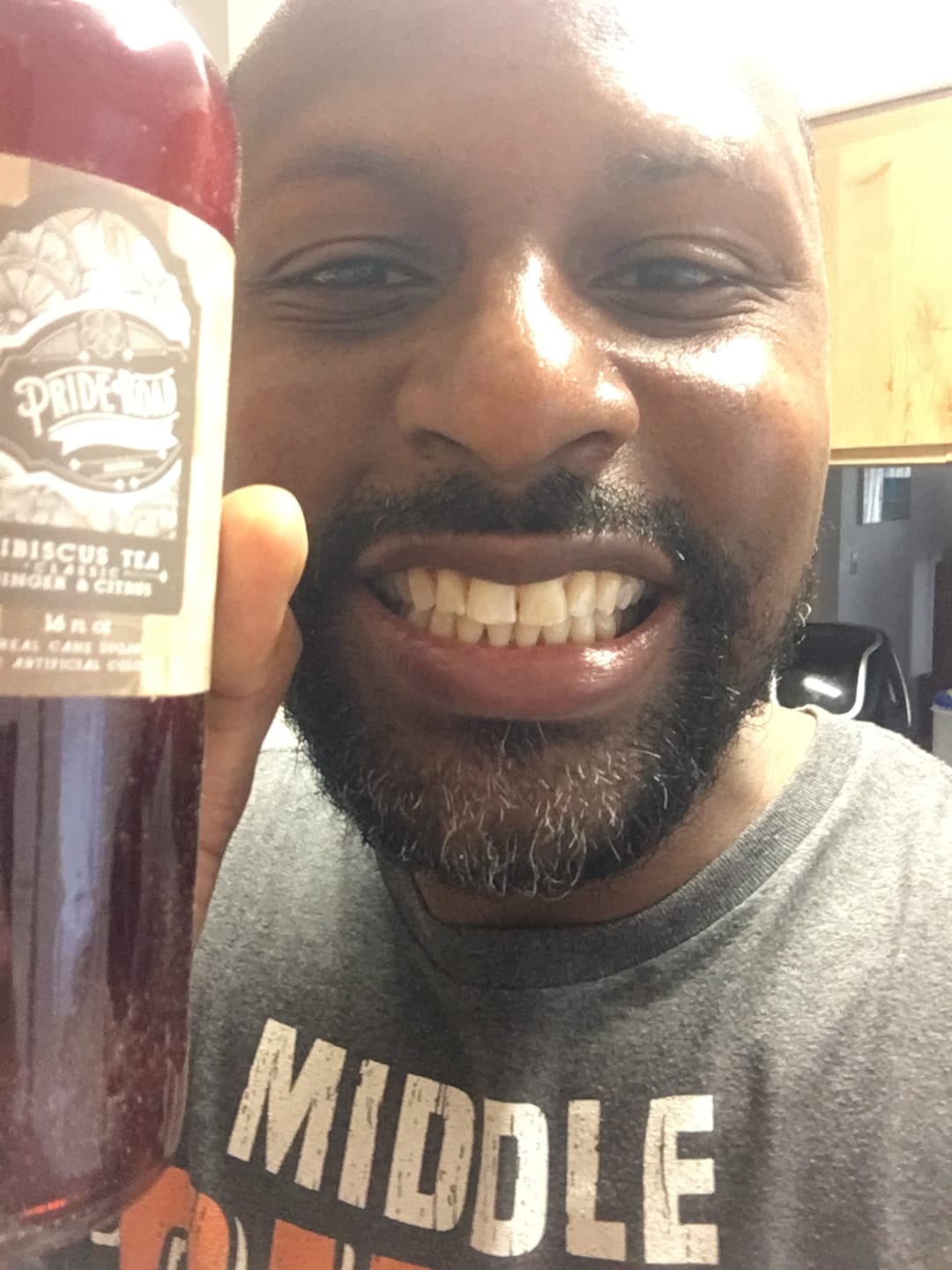 Customer photo review of Hibiscus Tea