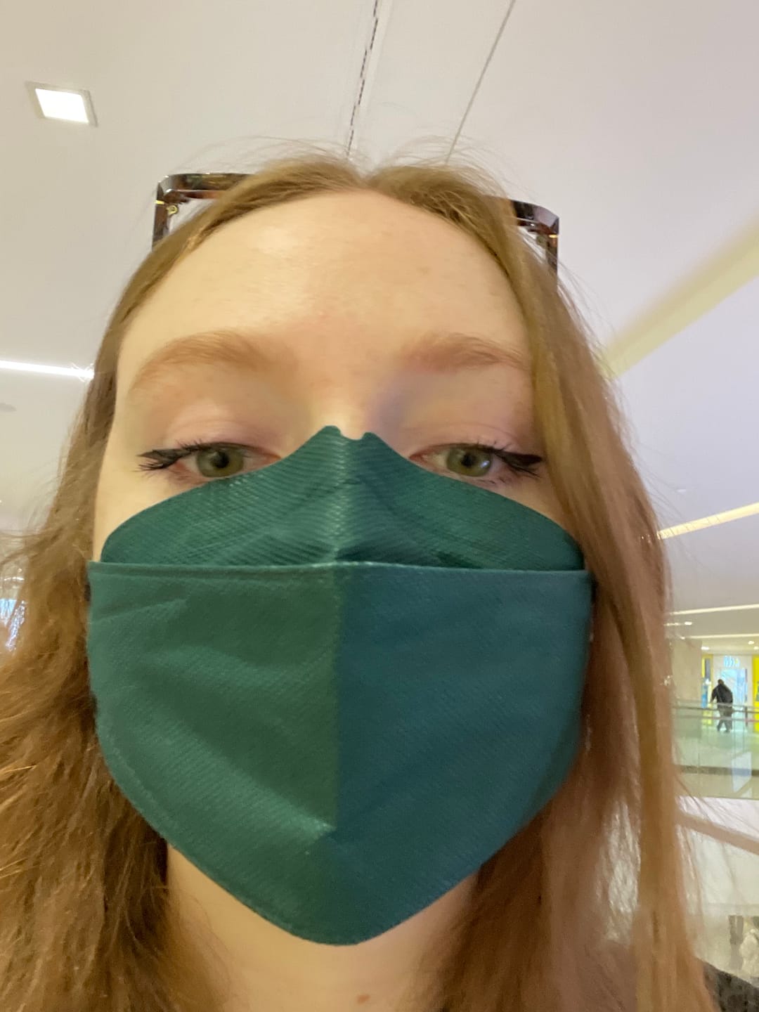 Customer photo review of Kind KN95 Respirator Face Mask: The Rich Collection