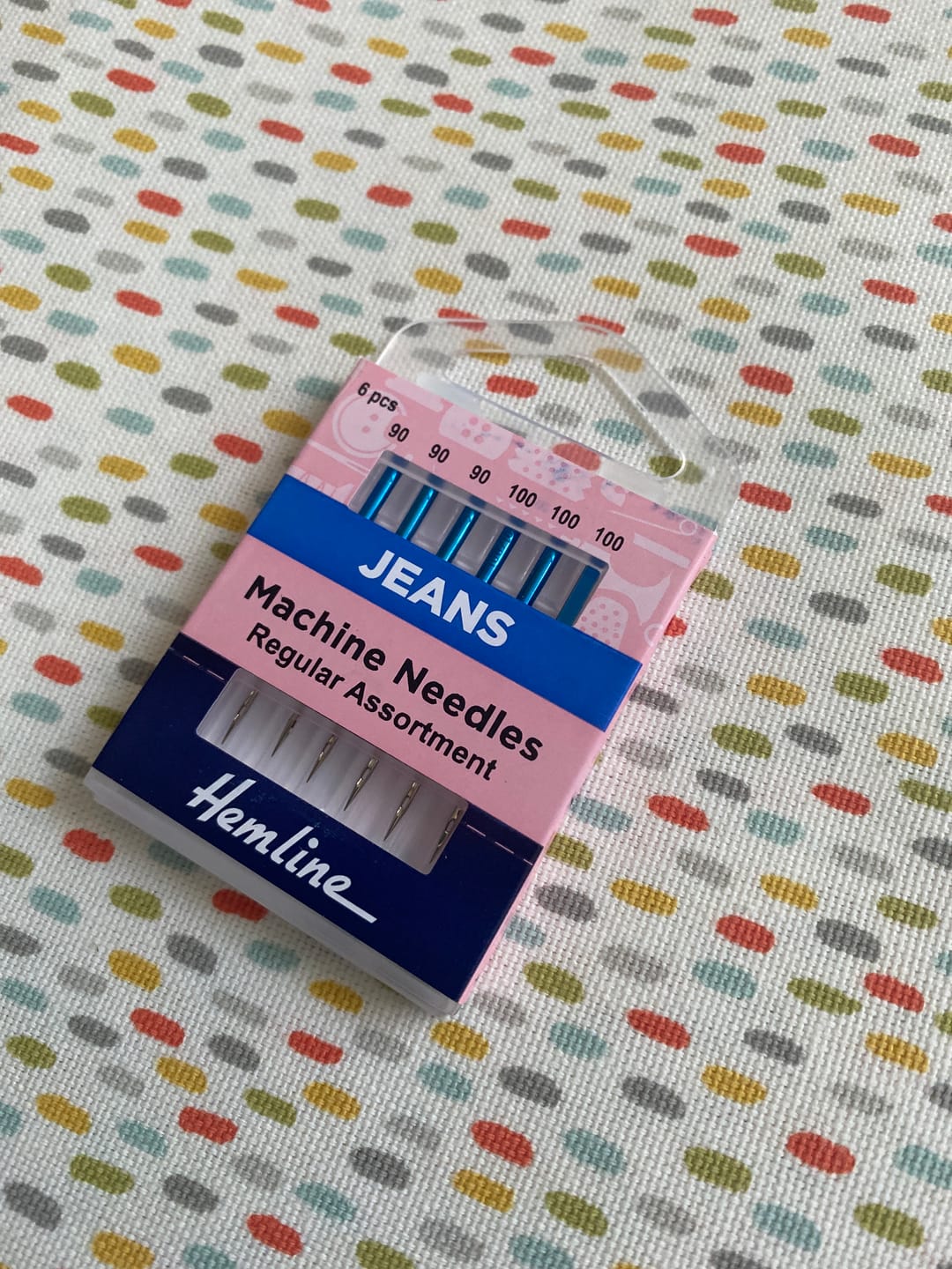 Customer photo review of Hemline Machine Needle - Jeans