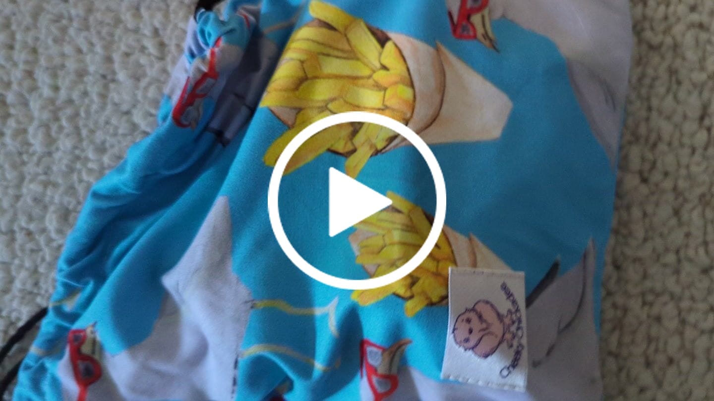 Customer video review of Seagulls and Chips Men's Boardshorts