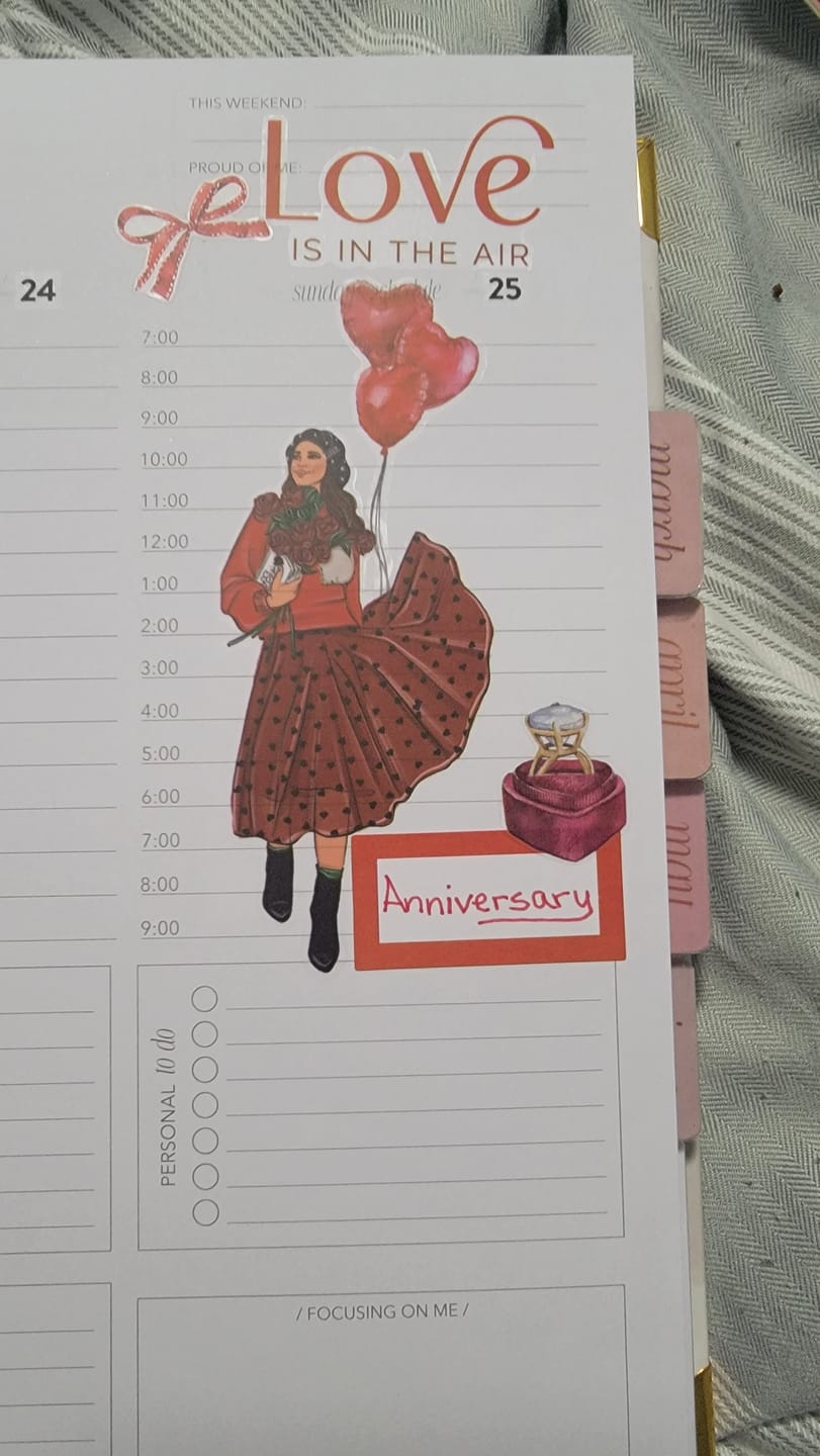 Customer photo review of Whimsical Seasonal Sticker Book