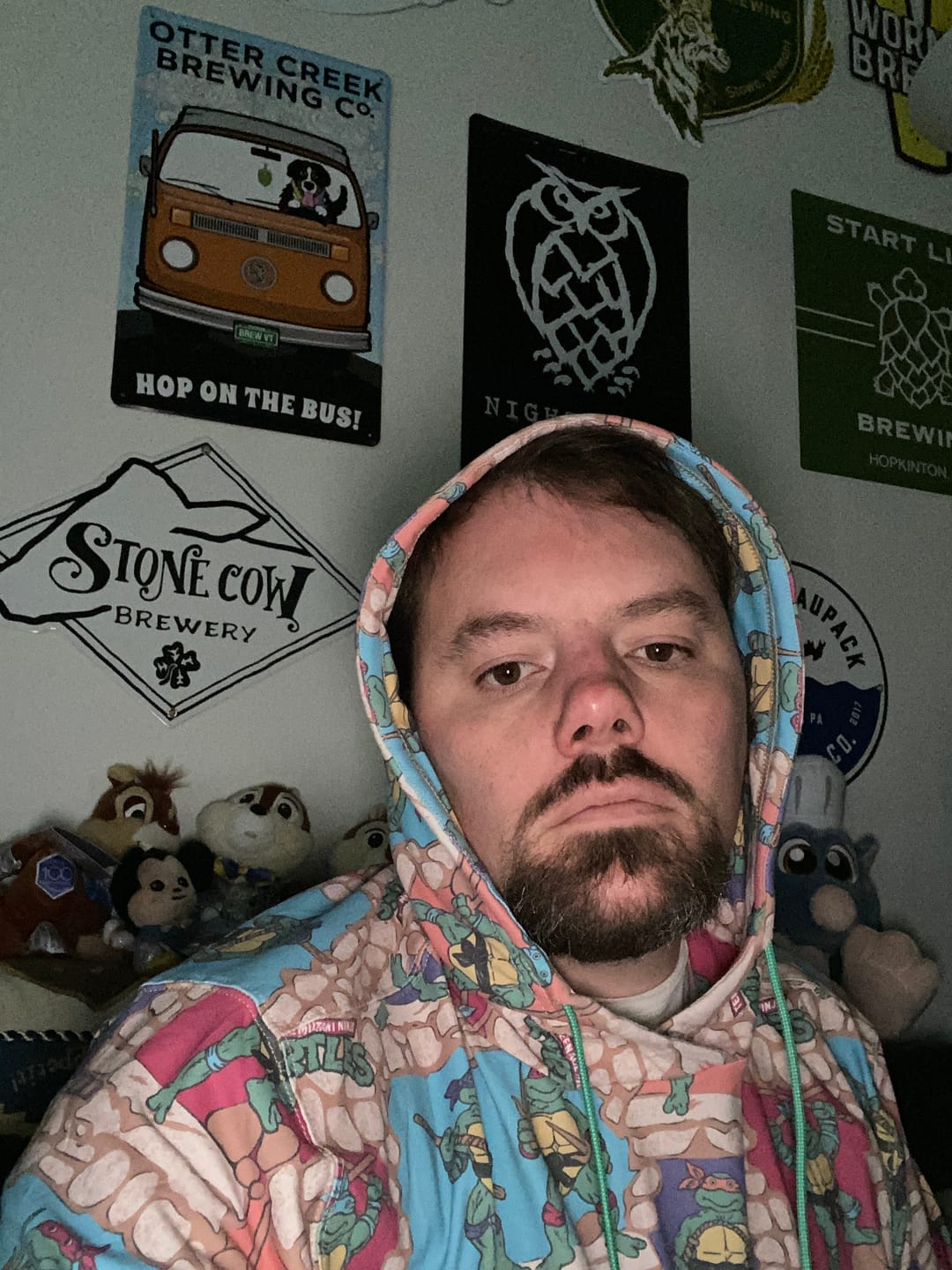 Customer photo review of Teenage Mutant Ninja Turtles "Cowabunga Covers" – Performance Hoodie
