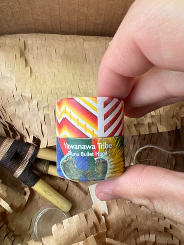 Customer photo review of Tsunu Bullet Hapé **strongest**
