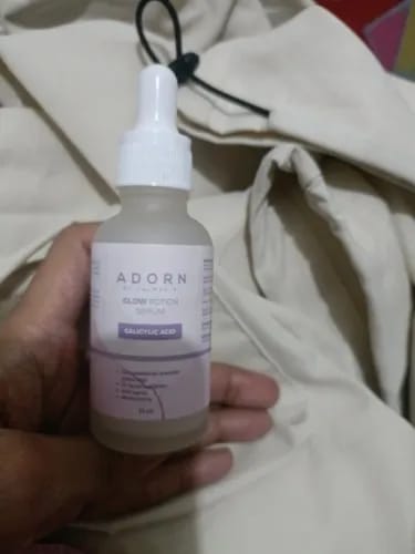Customer photo review of ADORN GLOW POTION TONER | GLOW POTION SERUM BY CALMSKIN