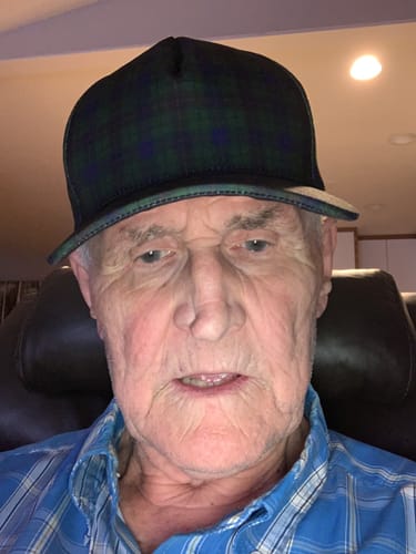 Customer photo review of Davidson Modern Tartan Baseball Cap K23