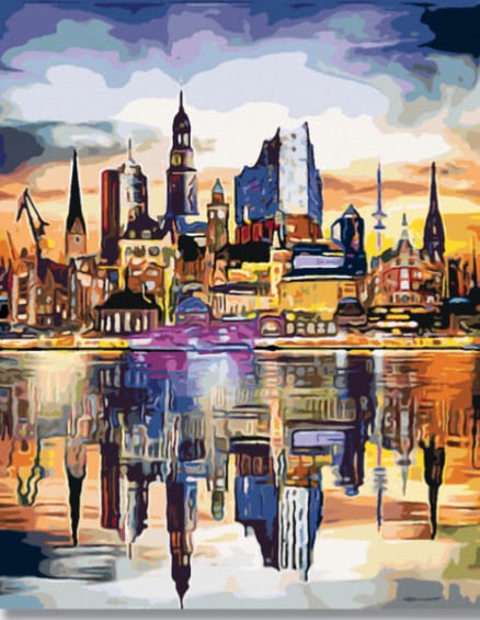 Customer photo review of Malen nach Zahlen - DEIN EIGENES FOTO