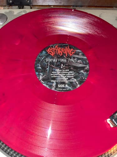 Customer photo review of Stabbing - Extirpated Mortal Process (Vinyl)