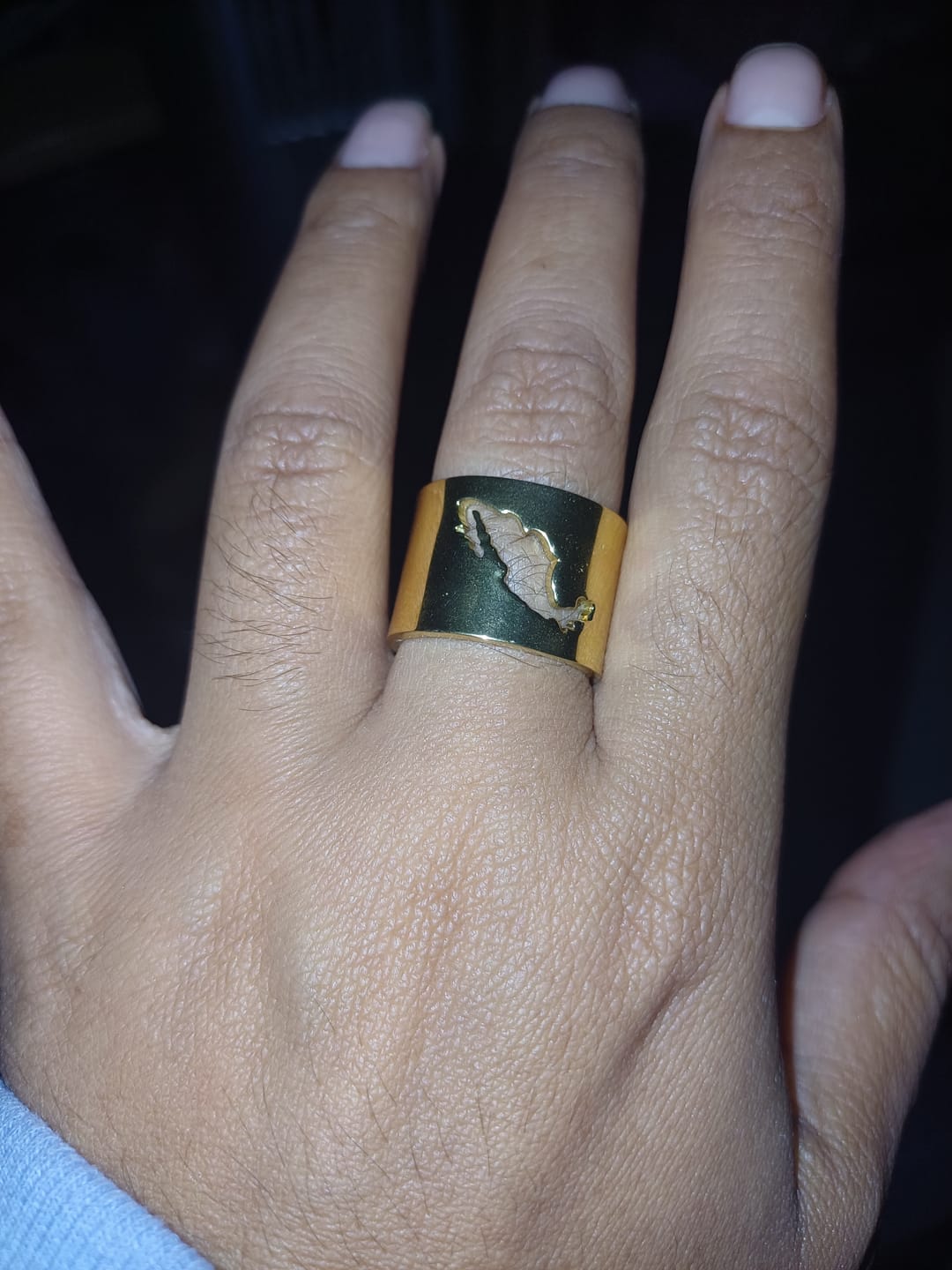 Customer photo review of Anillo México Querido