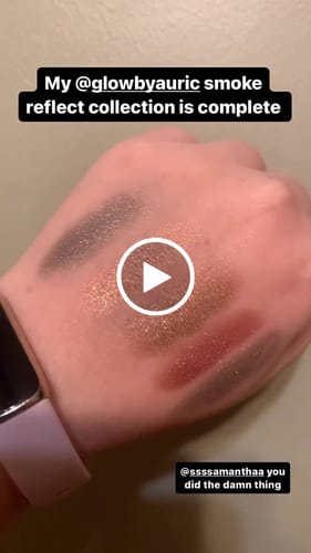 Customer video review of Smoke Reflect™ Cream + Powder Eye Shadow Duo