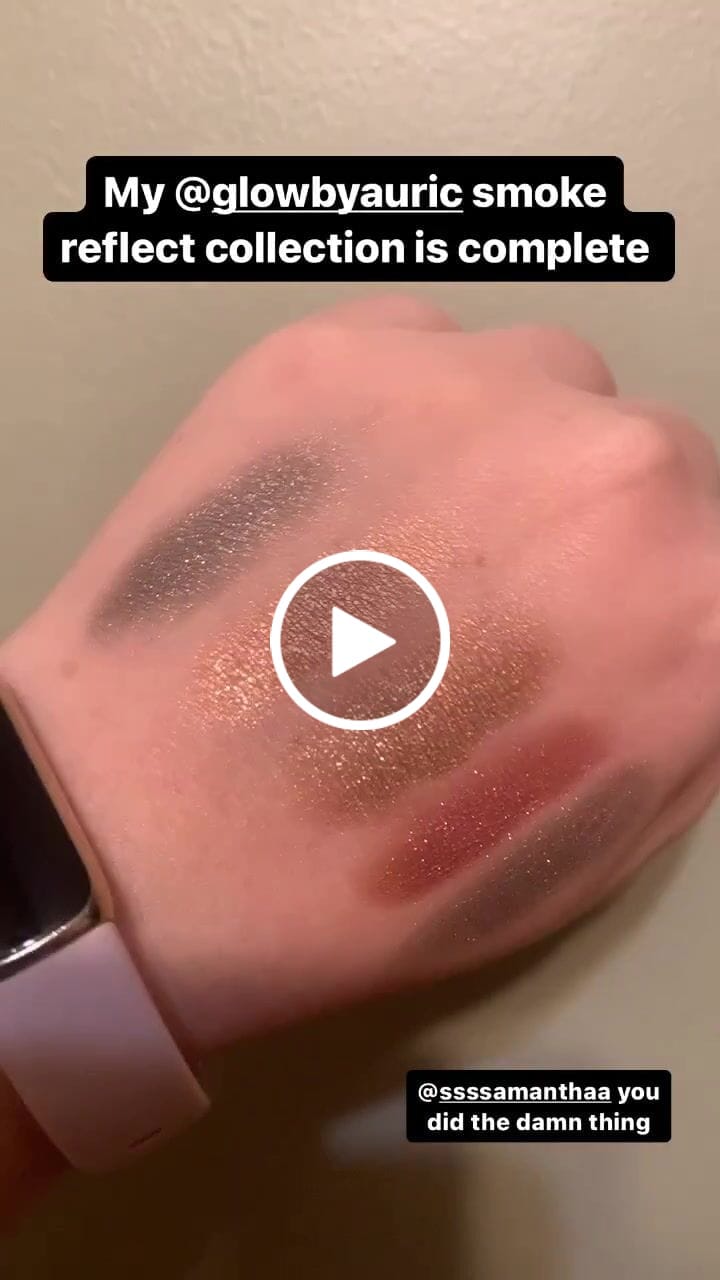 Customer video review of Smoke Reflect™ Cream + Powder Eye Shadow Duo