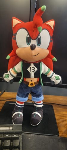 Customer photo review of Turn Drawings into Plushies