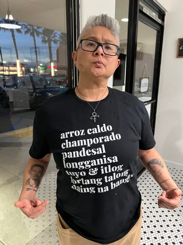 Customer photo review of Filipino Shirt Agahan Breakfast Pinoy Food Merch