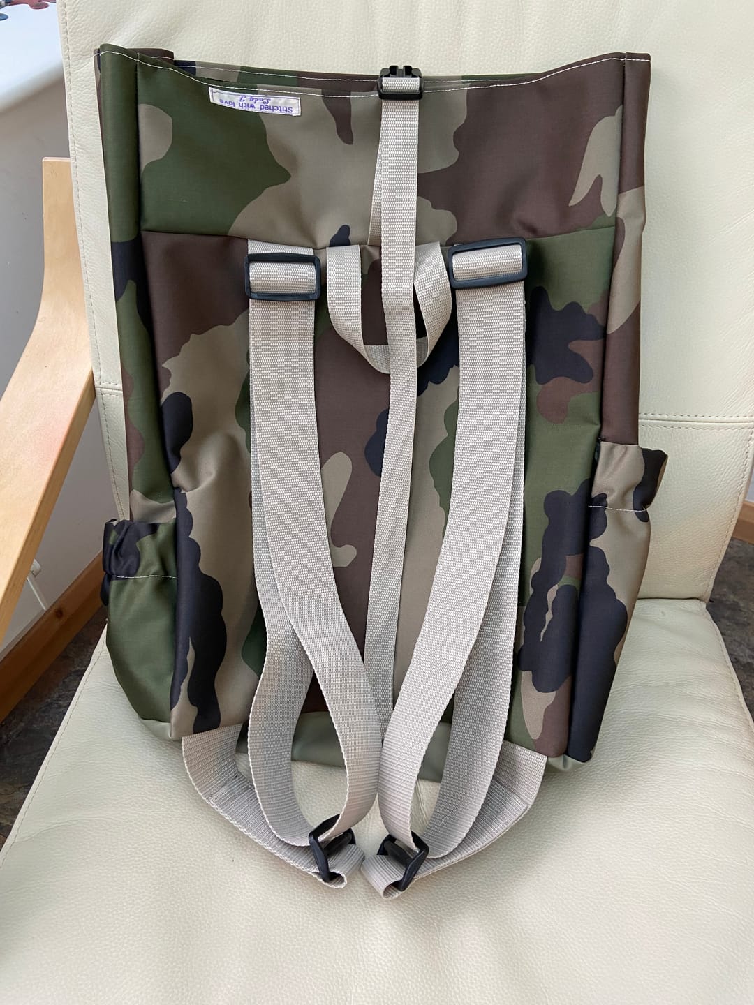 Customer photo review of Jungle Camouflage Waterproof Fabric