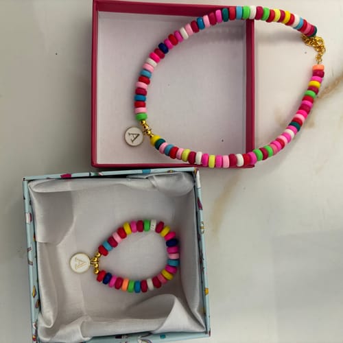 Customer photo review of Kids Unicorn Charm Necklace