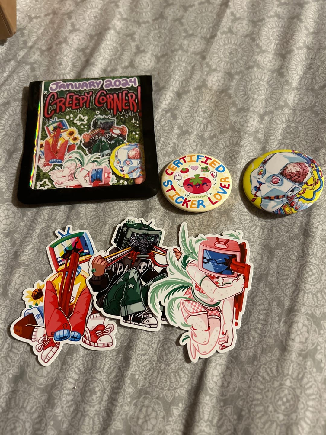 Customer photo review of Milky's Creepy Corner