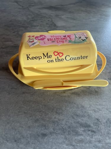 Customer photo review of Butterie, The Flip-Top Butter Dish