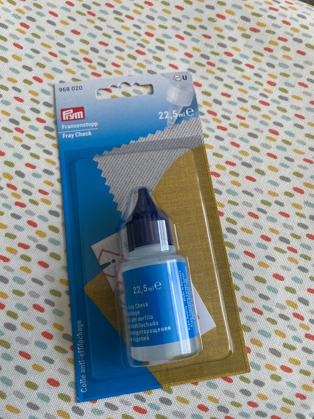 Customer photo review of Prym Fray Check
