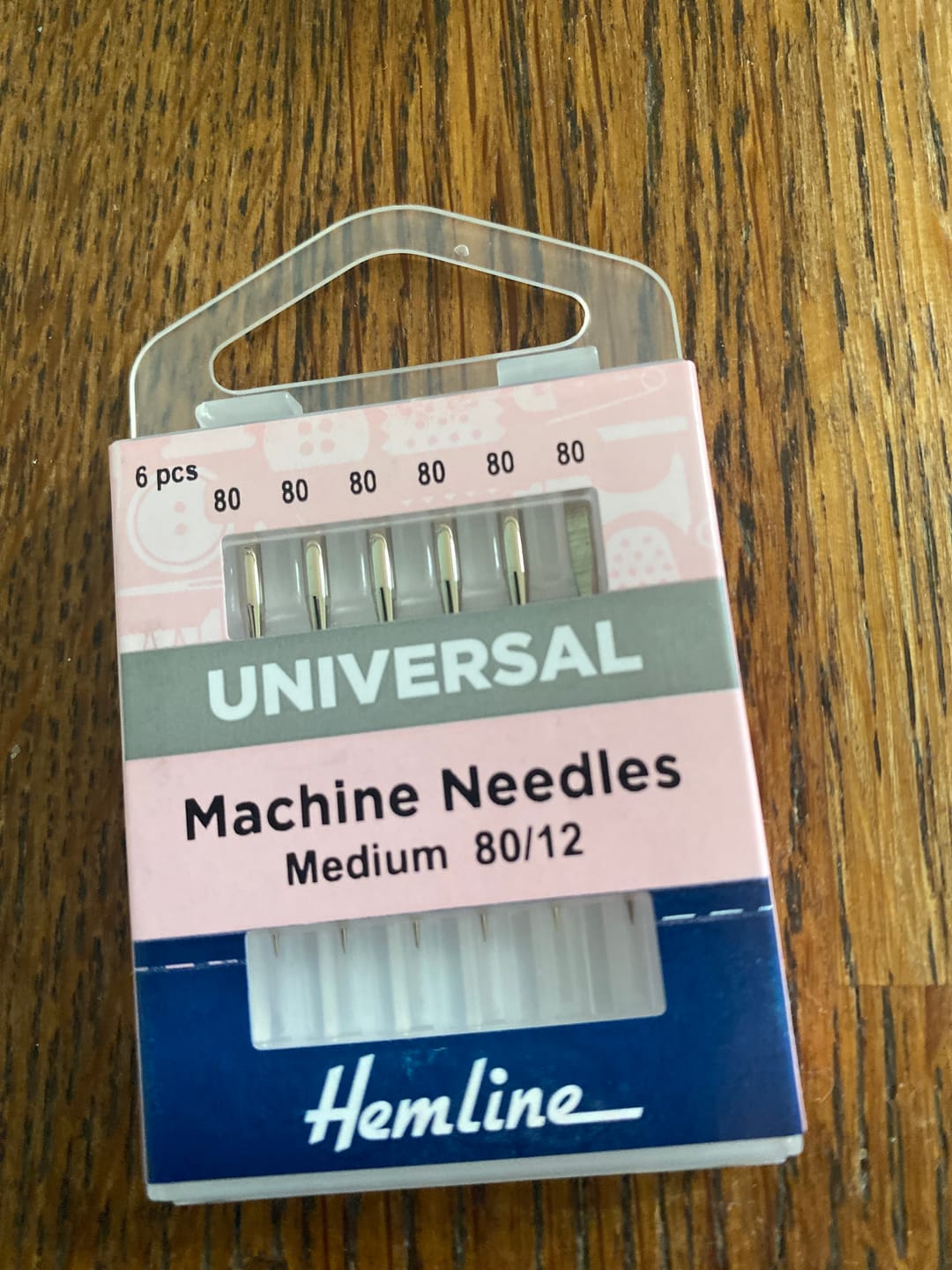 Customer photo review of Hemline Universal Machine Needles