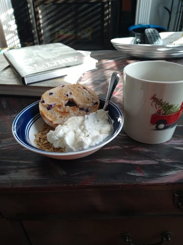 Customer photo review of Whey Protein Unflavored