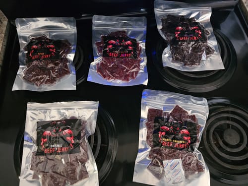 Customer photo review of 2.5Lb Jerky Box- All 5 Flavors