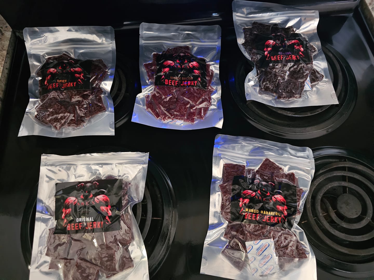 Customer photo review of 2.5Lb Jerky Box- All 5 Flavors