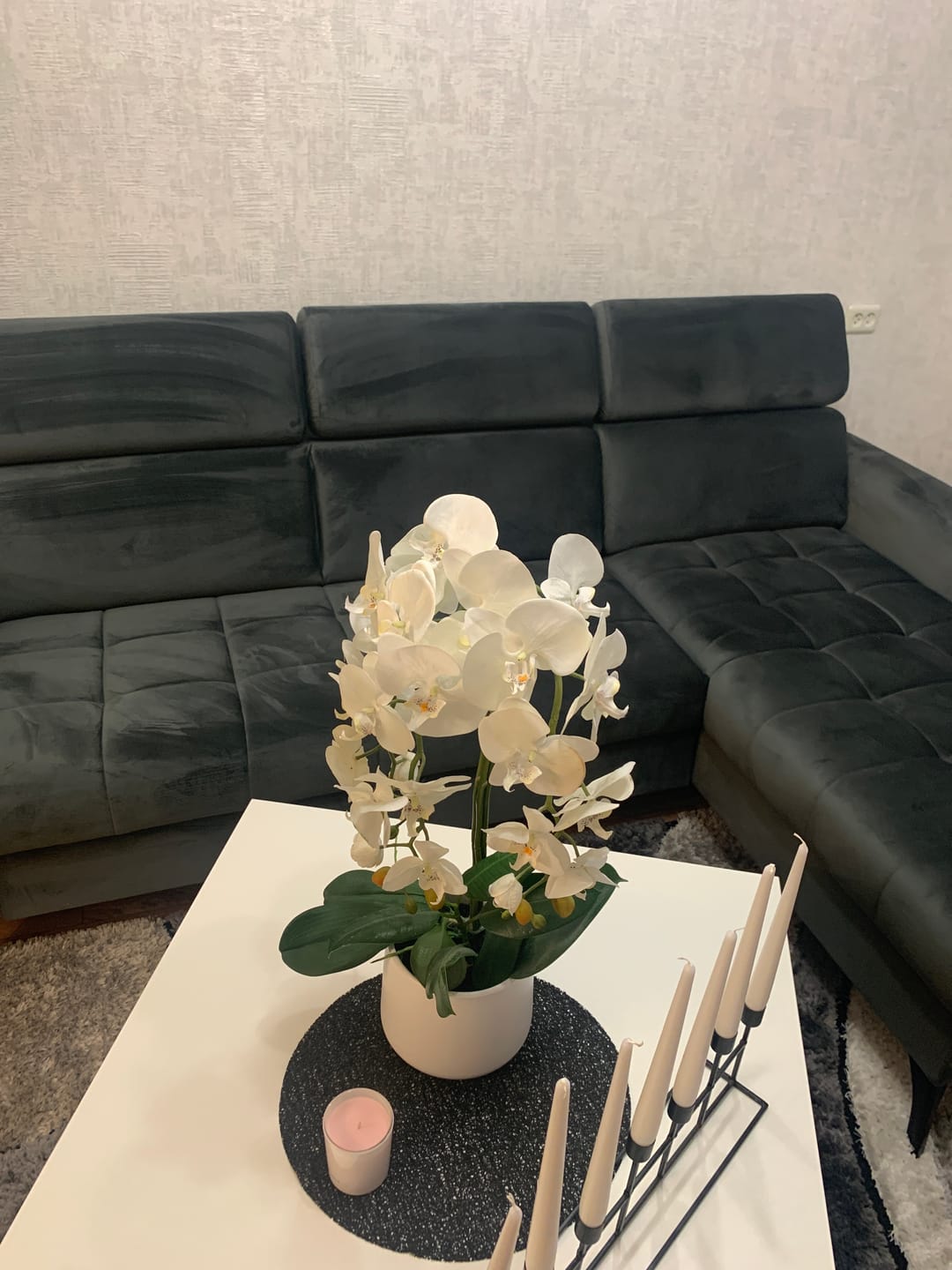 Customer photo review of Minkštas kampas Diante