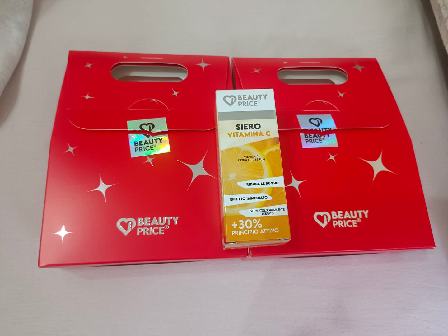 Customer photo review of MISTERY GIFT by Beauty Price® - 5 Prodotti Firmati