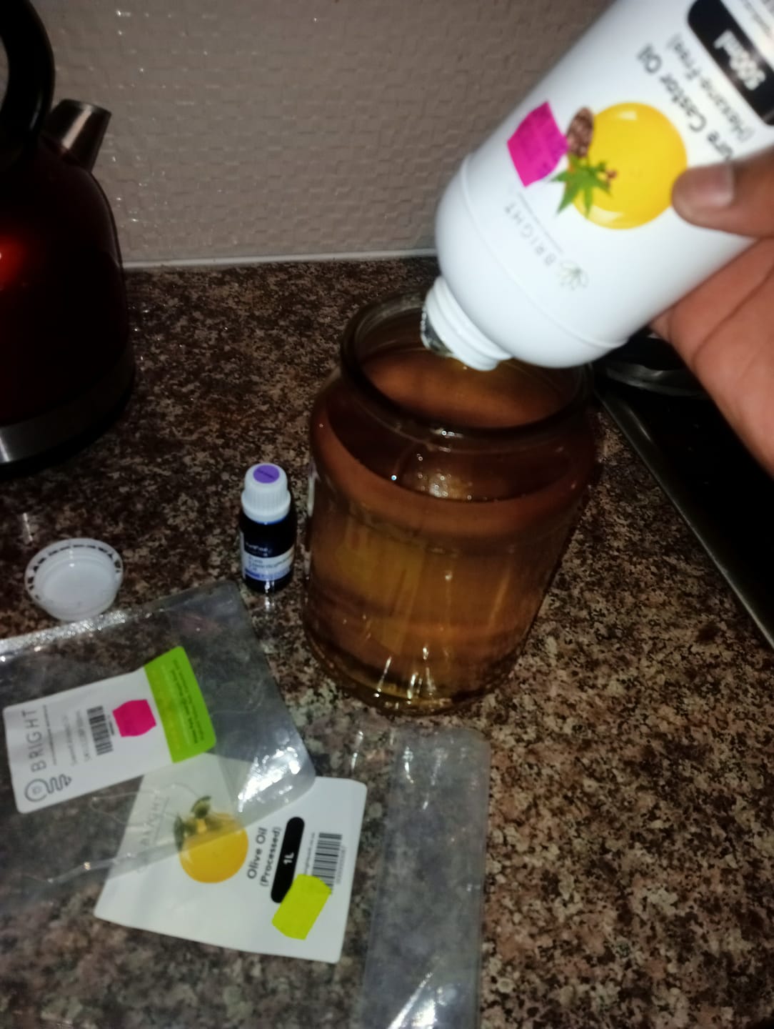Customer photo review of Pure Castor Oil (Hexane-Free) - Cold-Pressed
