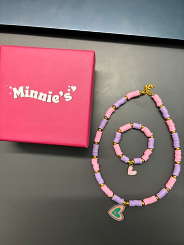 Customer photo review of Kids Unicorn Charm Necklace