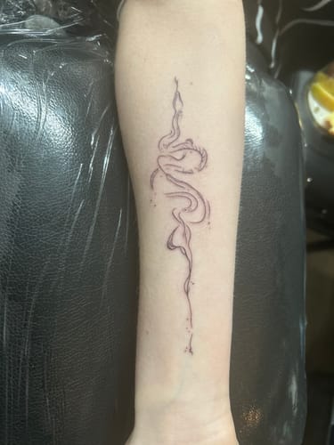 Customer photo review of TattooNumbx Numbing Cream