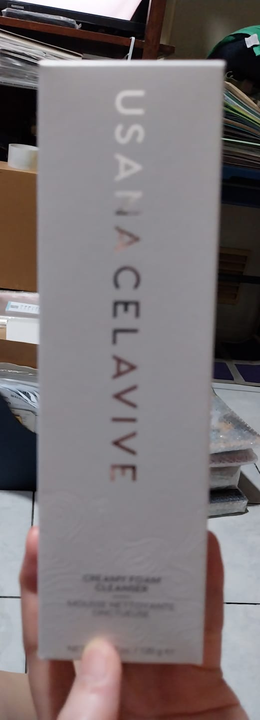 Customer photo review of Creamy Foam Cleanser