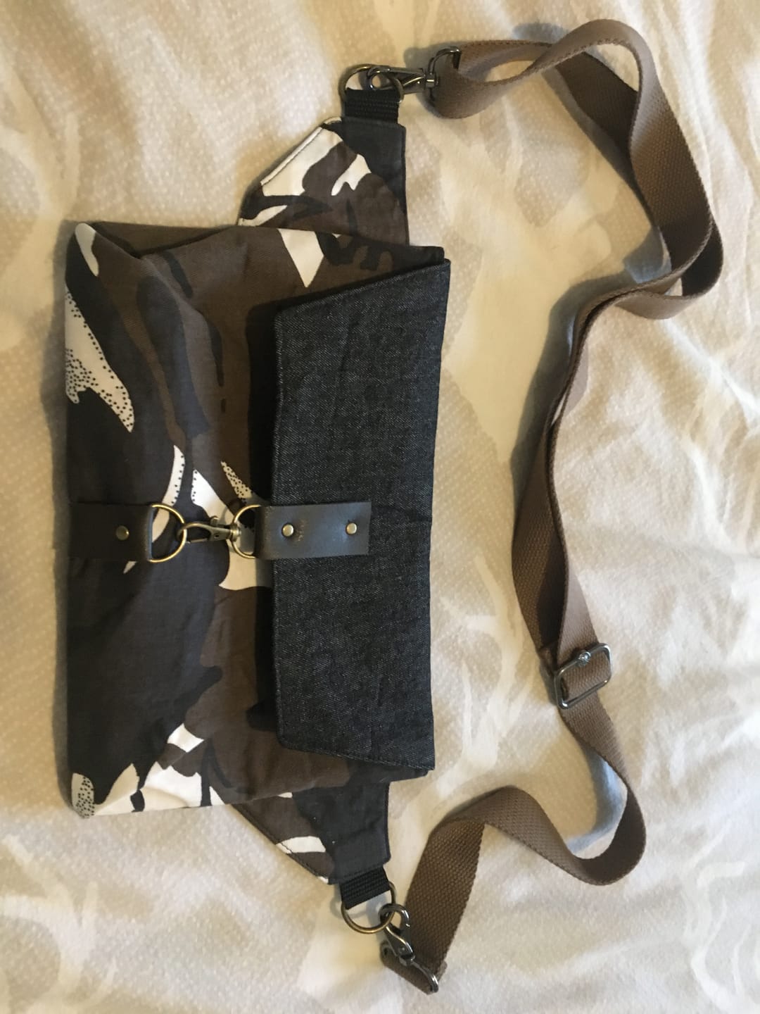 Customer photo review of Camouflage 100% Cotton Drill Fabric