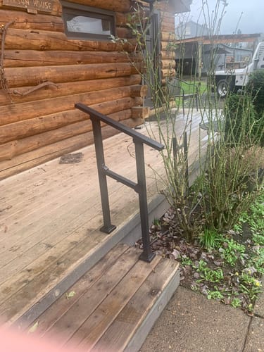 Customer photo review of Stair Handrail Kit