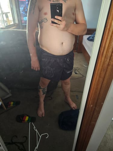 Customer photo review of Footy Shorts - WILD BOAR