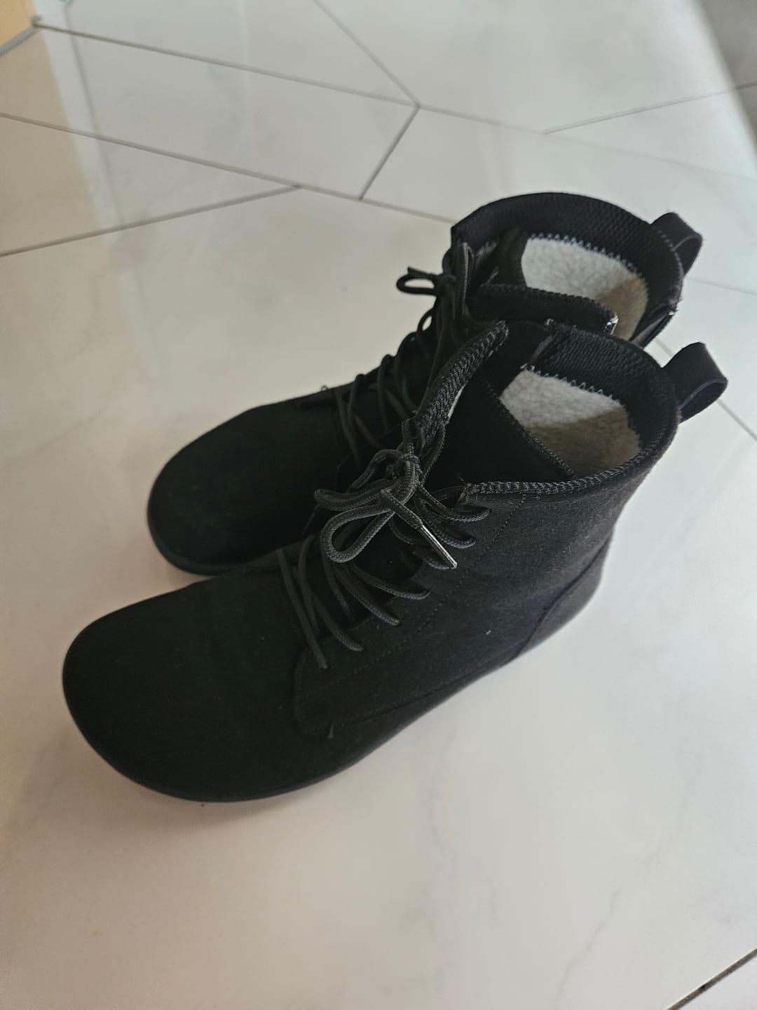 Customer photo review of Winter Barfußschuhe Defender Ambition II