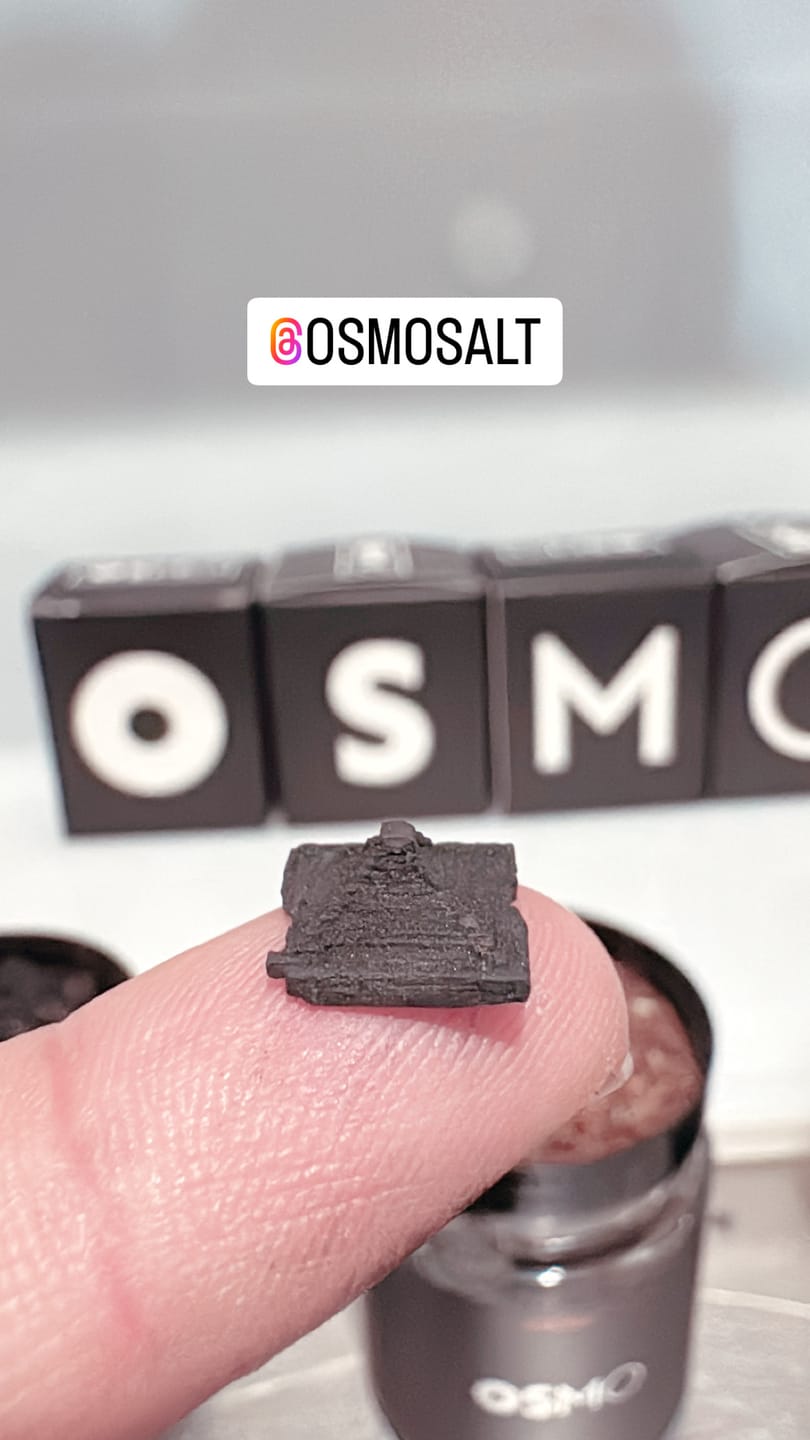 Customer photo review of Black Flakey Sea Salt | Chef Collection