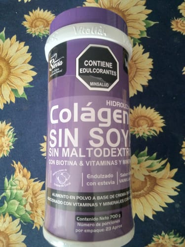 Customer photo review of Colágeno Hidrolizado sabor Vainilla - X700 G