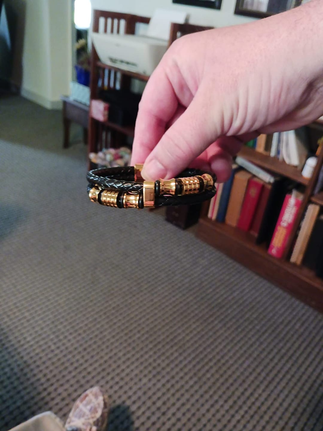 Customer photo review of Lederarmband "Spirit"
